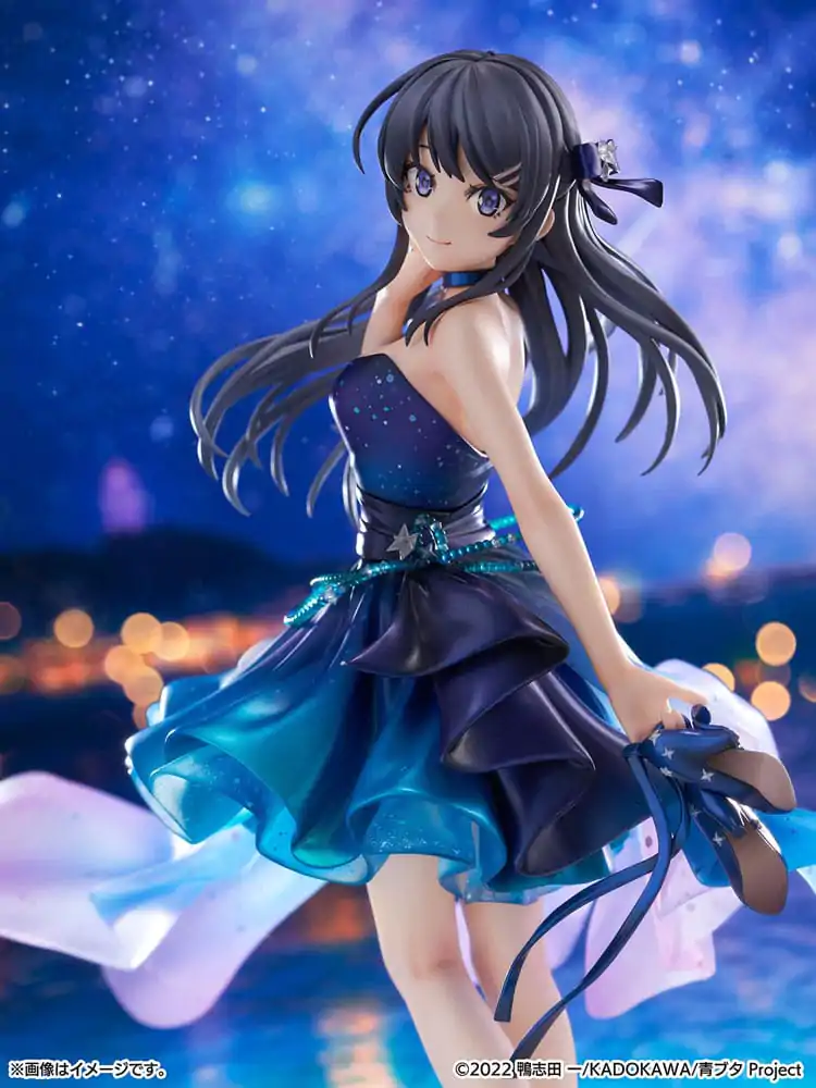 Rascal Does Not Dream of Bunny Girl Senpai PVC Statue 1/7 Mai Sakurajima Starry night sky Ver. 25 cm Produktfoto