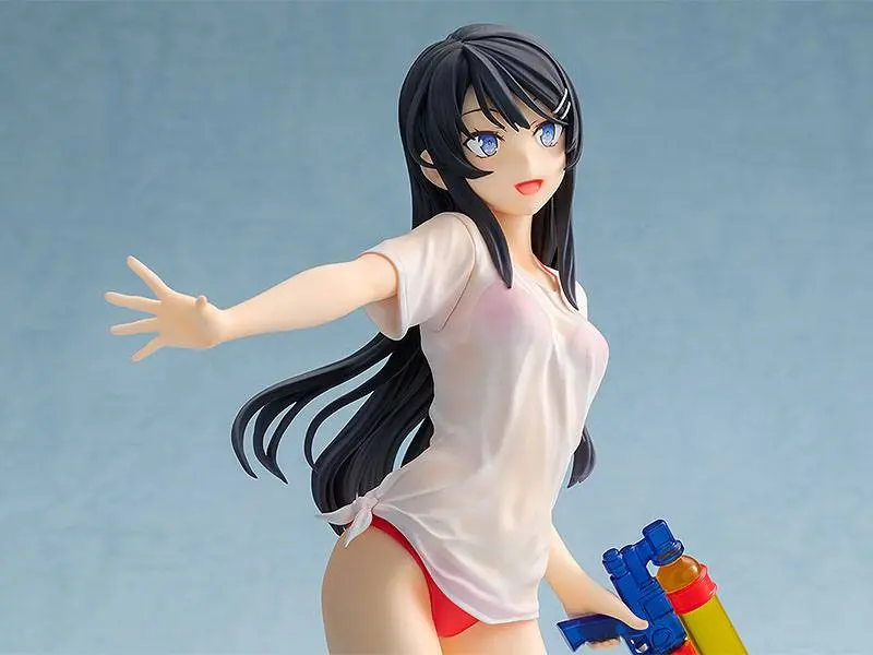 Rascal Does Not Dream of Bunny Girl Senpai Statue 1/7 Mai Sakurajima Water Gun Date Ver. 23 cm Produktfoto