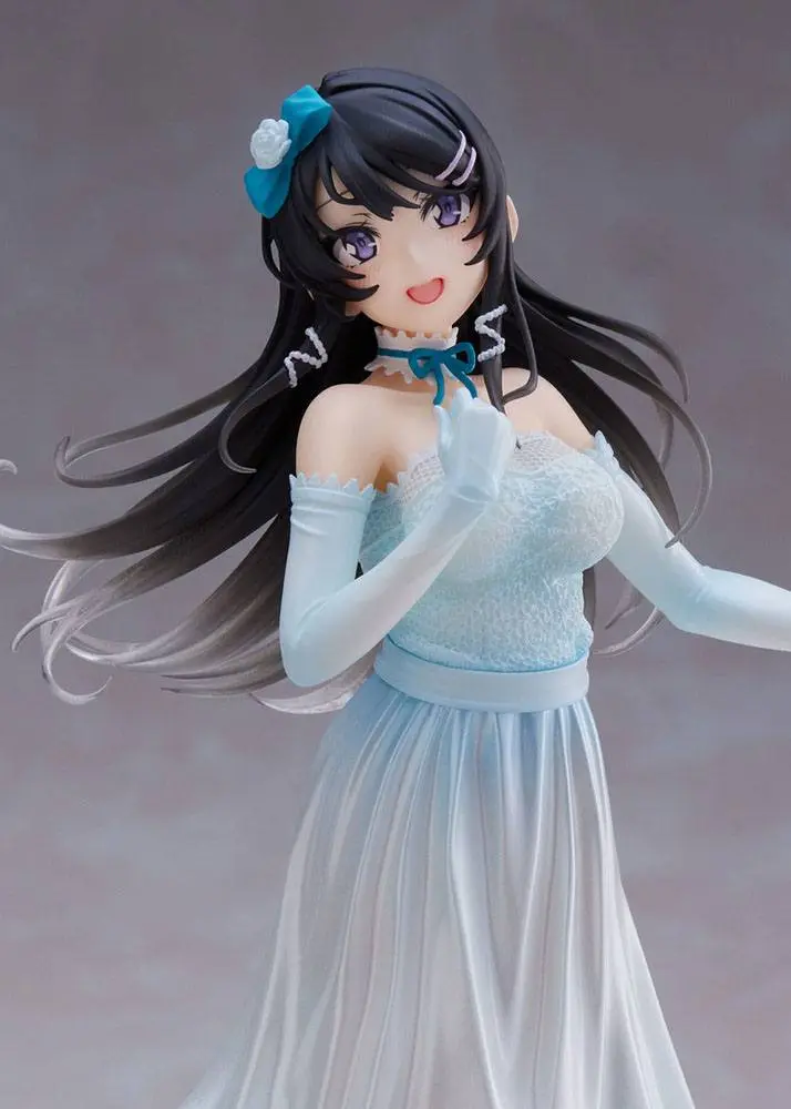 Rascal Does Not Dream of Bunny Girl Senpai Coreful PVC Statue Mai Sakurajima Party Dress Ver. 20 cm Produktfoto