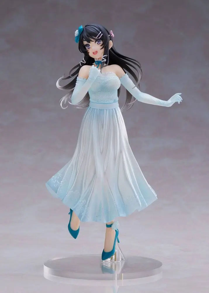 Rascal Does Not Dream of Bunny Girl Senpai Coreful PVC Statue Mai Sakurajima Party Dress Ver. 20 cm Produktfoto