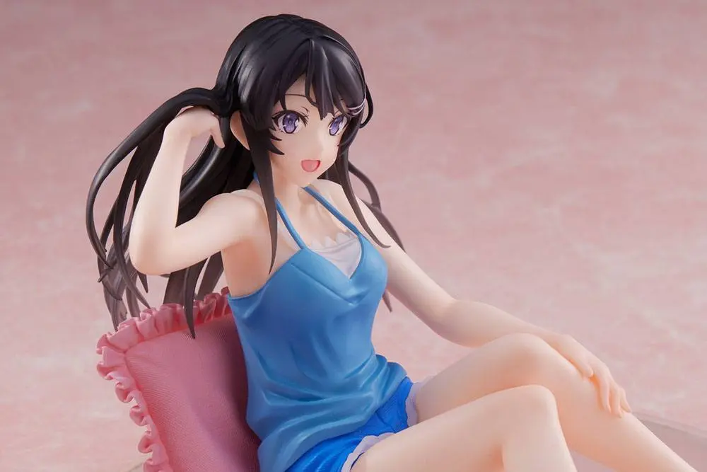 Rascal Does Not Dream of Bunny Girl Senpai Coreful PVC Statue Mai Sakurajima Roomwear Ver. 20 cm Produktfoto