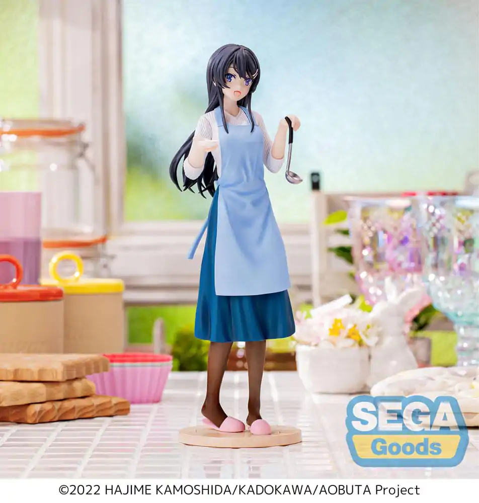 Rascal Does Not Dream of Bunny Girl Senpai Luminasta PVC Statue Mai Sakurajima Apron 14 cm termékfotó