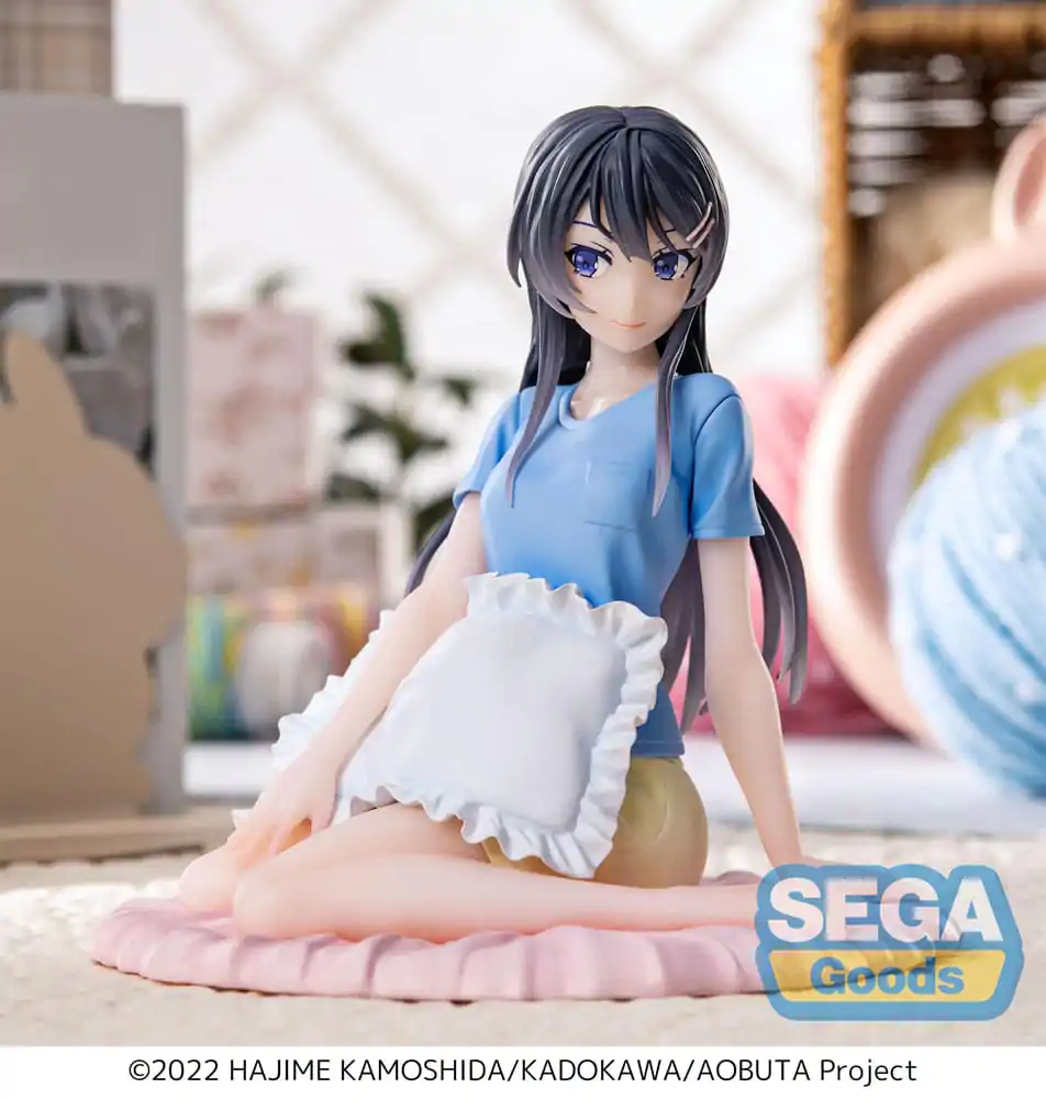 Rascal Does Not Dream of Bunny Girl Senpai Luminasta PVC Statue Mai Sakurajima Pajamas 14 cm Produktfoto