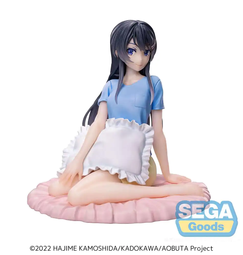 Rascal Does Not Dream of Bunny Girl Senpai Luminasta PVC Statue Mai Sakurajima Pajamas 14 cm Produktfoto