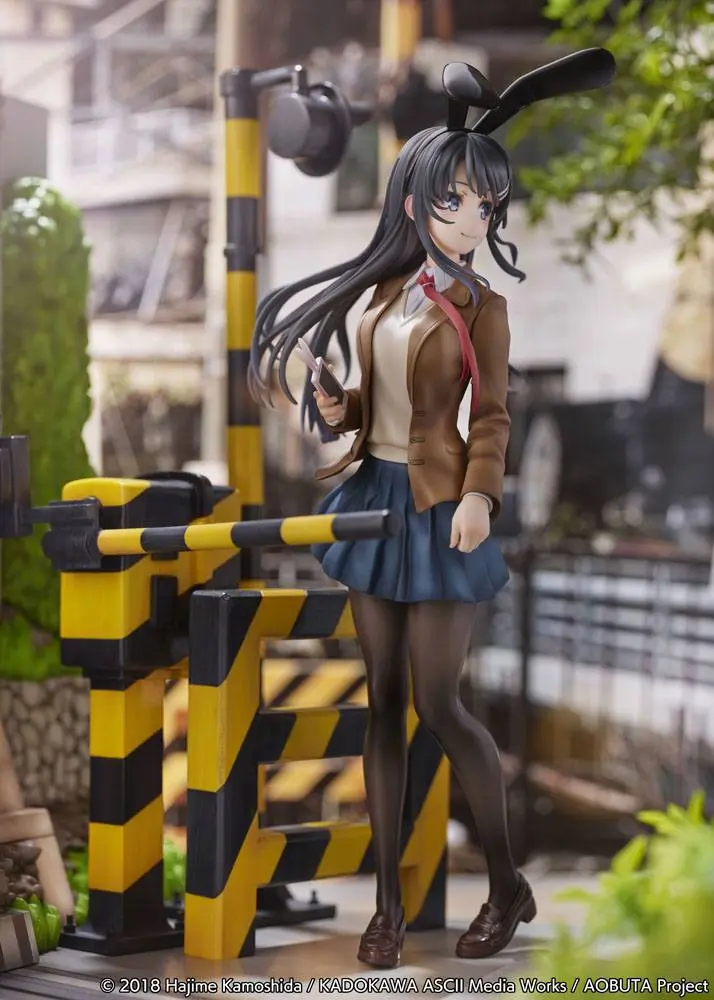 Rascal Does Not Dream of Bunny Girl Senpai PVC Statue Mai Sakurajima Enoden Ver. 29 cm Produktfoto
