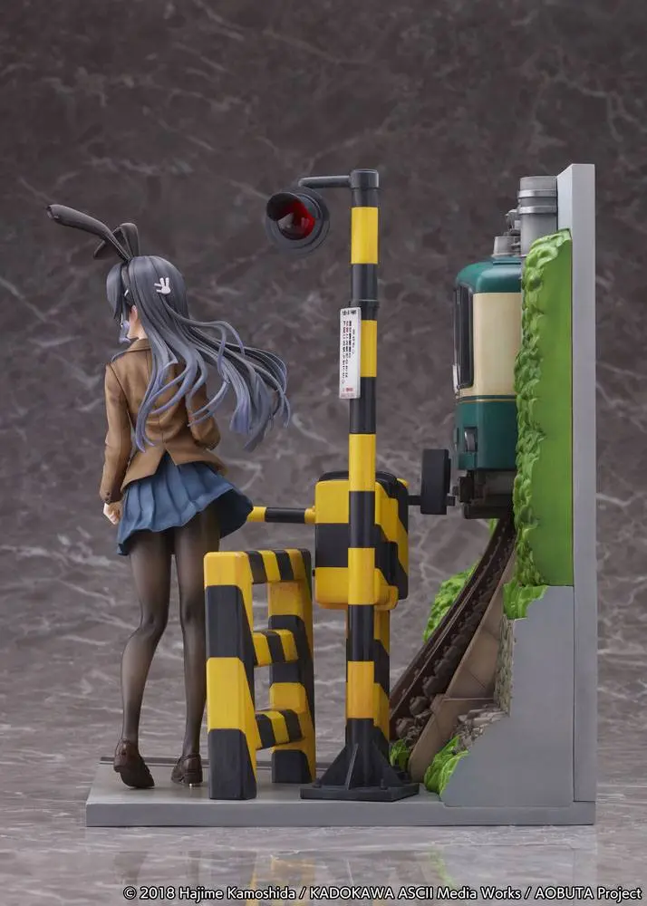 Rascal Does Not Dream of Bunny Girl Senpai PVC Statue Mai Sakurajima Enoden Ver. 29 cm Produktfoto