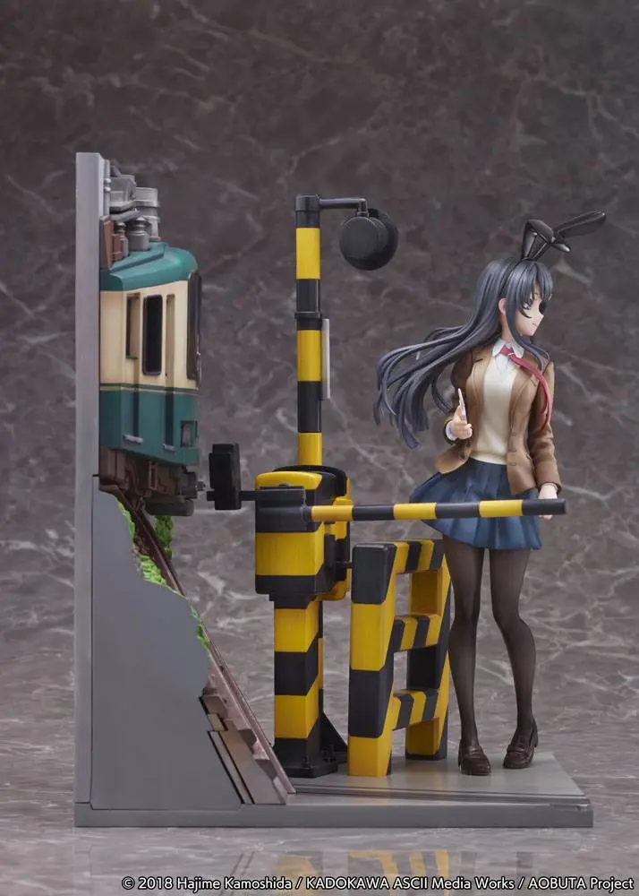 Rascal Does Not Dream of Bunny Girl Senpai PVC Statue Mai Sakurajima Enoden Ver. 29 cm Produktfoto