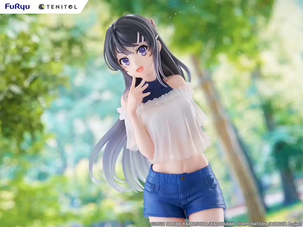 Rascal Does Not Dream of Bunny Girl Senpai Tenitol PVC Statue Mai Sakurajima 29 cm termékfotó