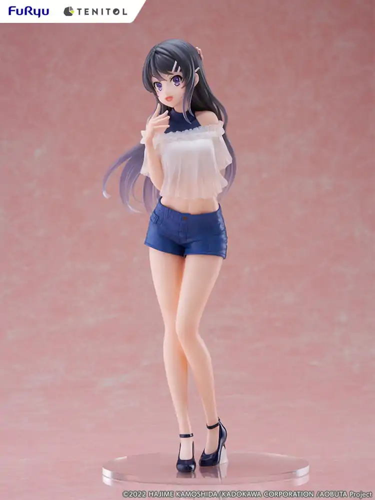 Rascal Does Not Dream of Bunny Girl Senpai Tenitol PVC Statue Mai Sakurajima 29 cm termékfotó