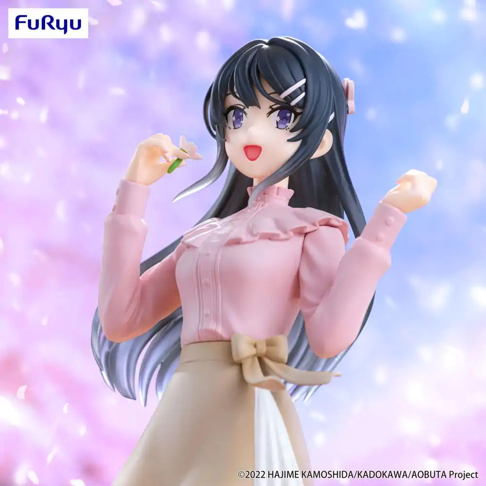 Rascal Does Not Dream of Bunny Girl Senpai Trio-Try-iT PVC Statue Mai Sakurajima Spring Outfit Ver. 21 cm termékfotó