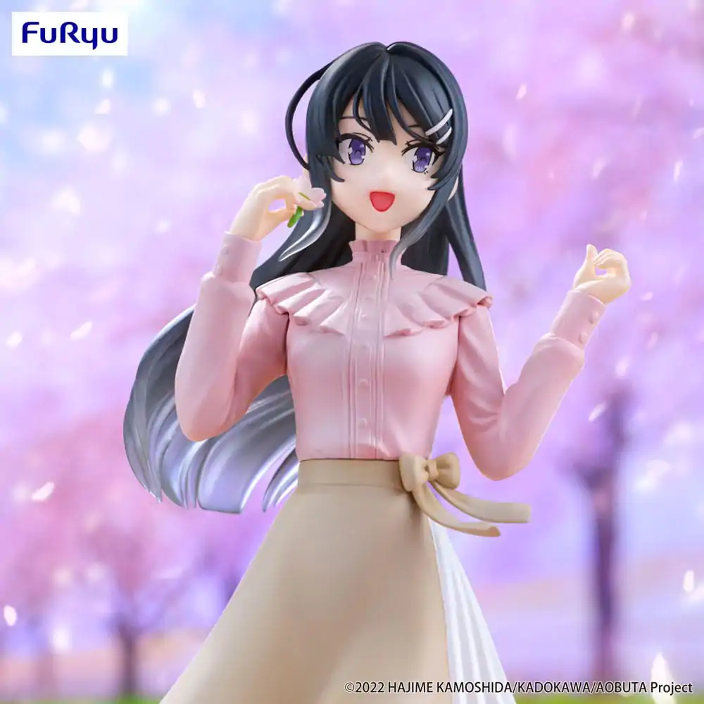 Rascal Does Not Dream of Bunny Girl Senpai Trio-Try-iT PVC Statue Mai Sakurajima Spring Outfit Ver. 21 cm termékfotó