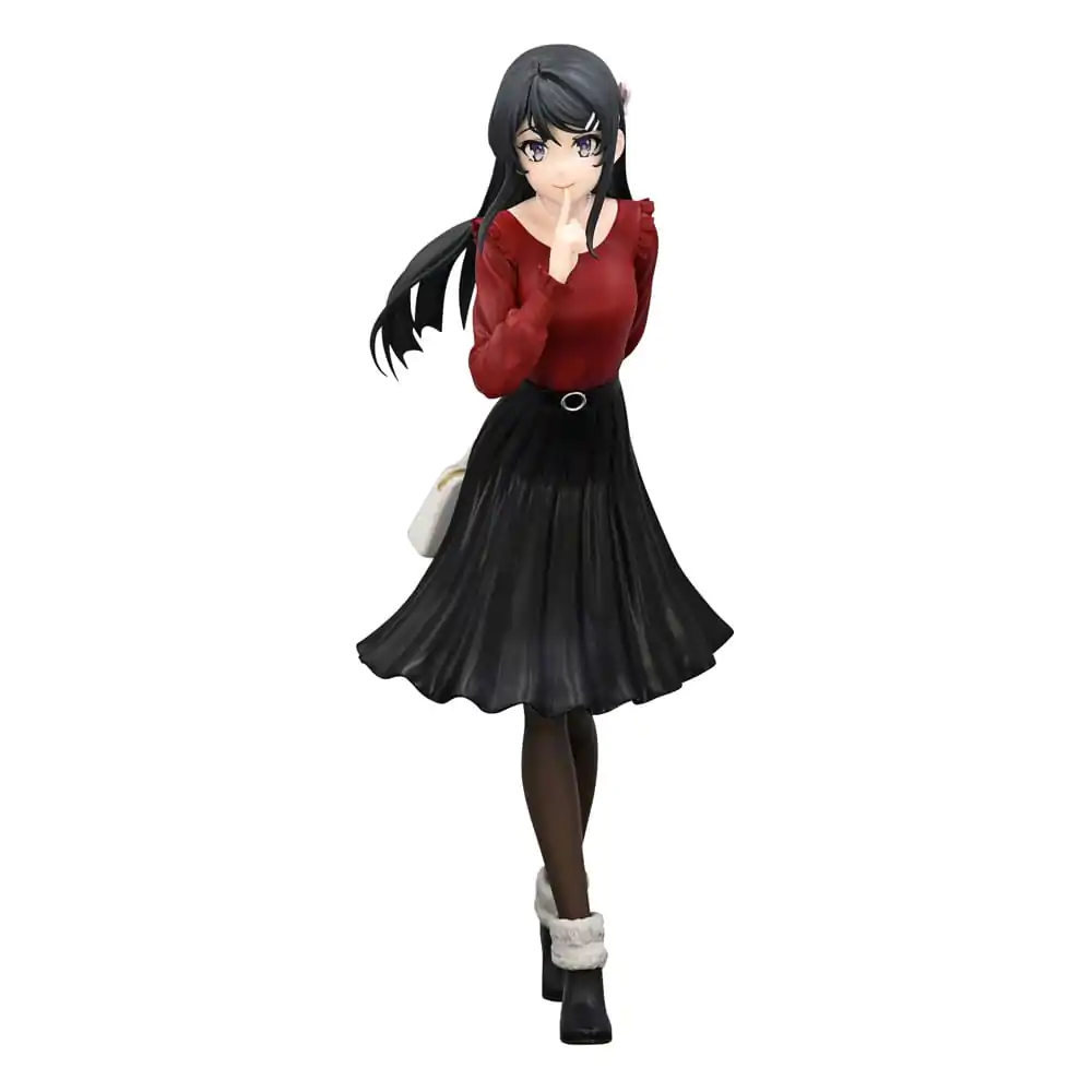 Rascal Does Not Dream of Bunny Girl Senpai Trio-Try-iT PVC Statue Mai Sakurajima Winter Outfit Ver. 21 cm termékfotó