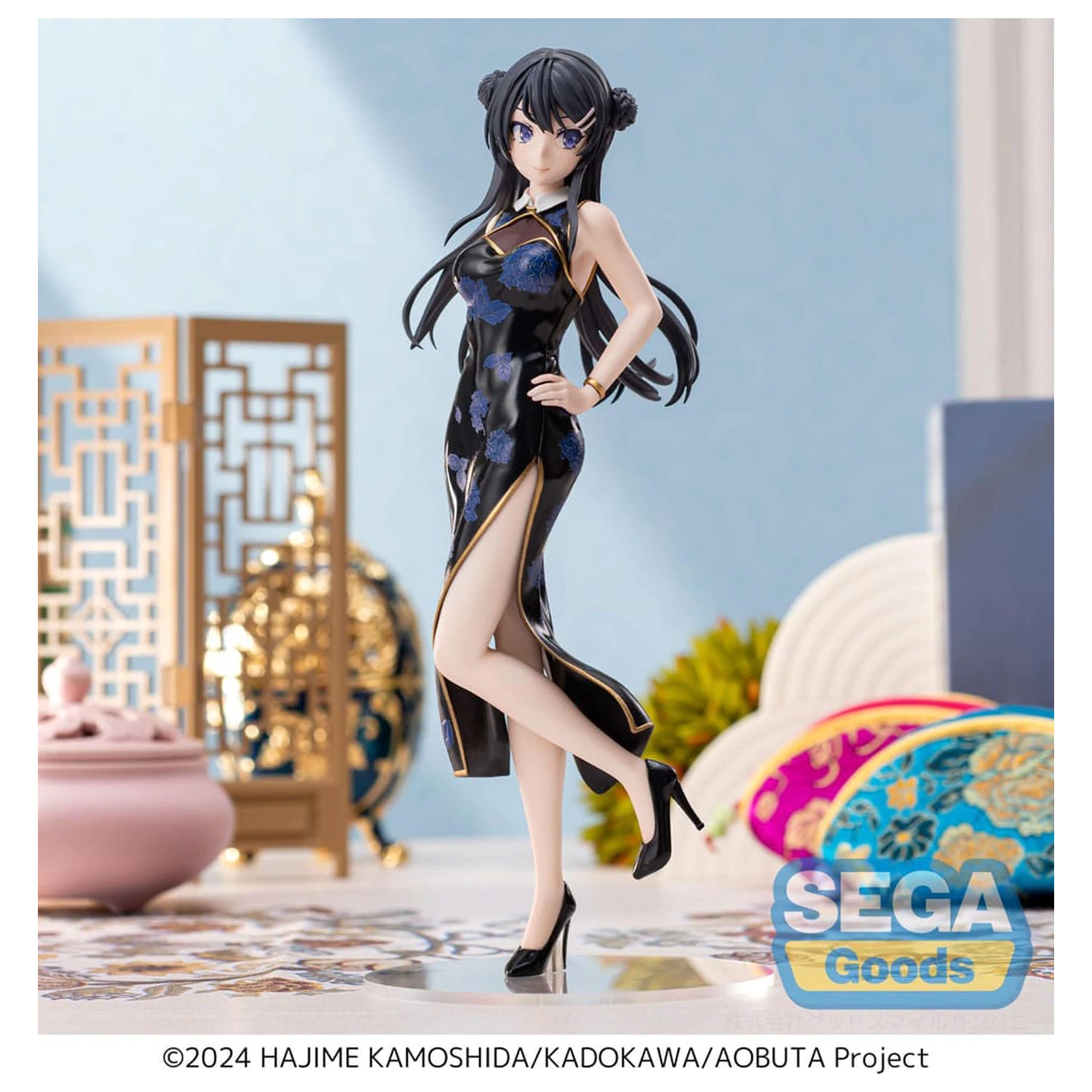 Rascal Does Not Dream Series XStellar PVC Statue Mai Sakurajima Chinese Dress 22 cm Produktfoto