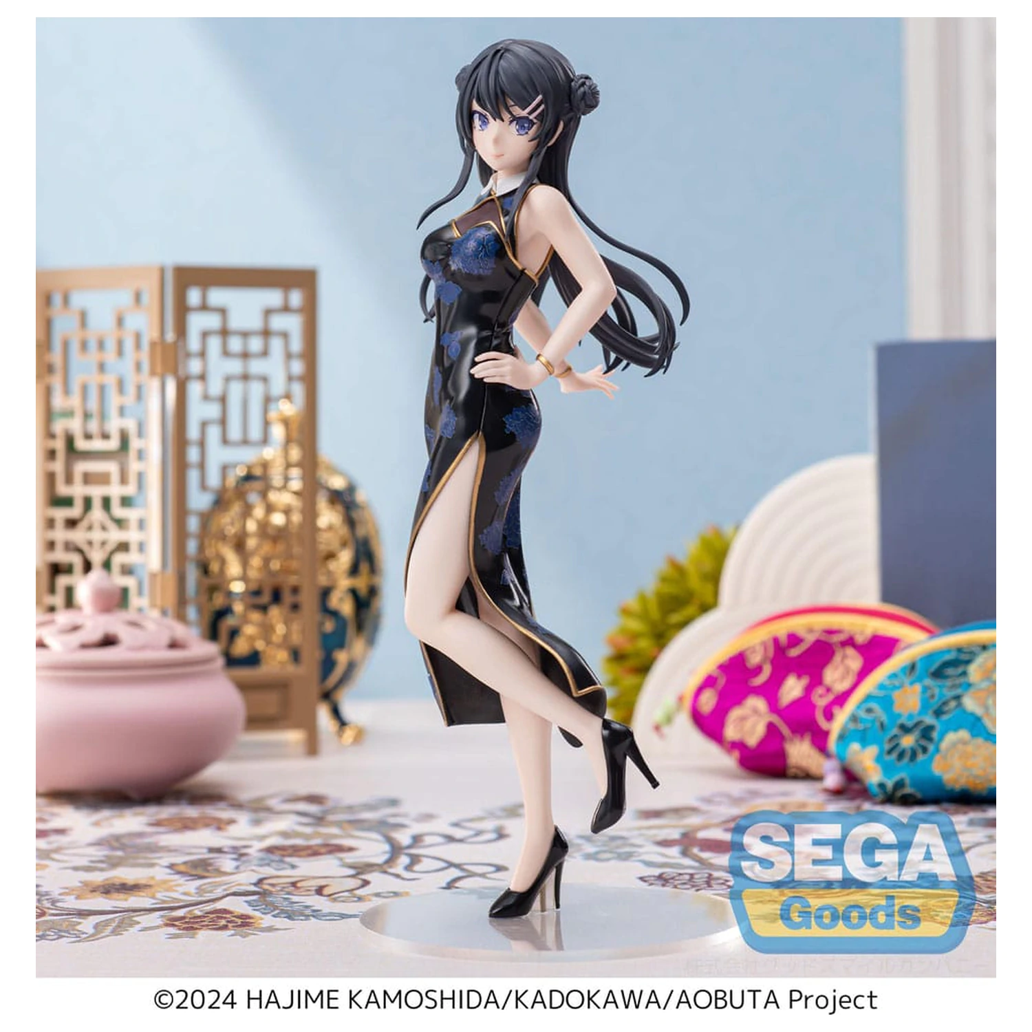 Rascal Does Not Dream Series XStellar PVC Statue Mai Sakurajima Chinese Dress 22 cm Produktfoto