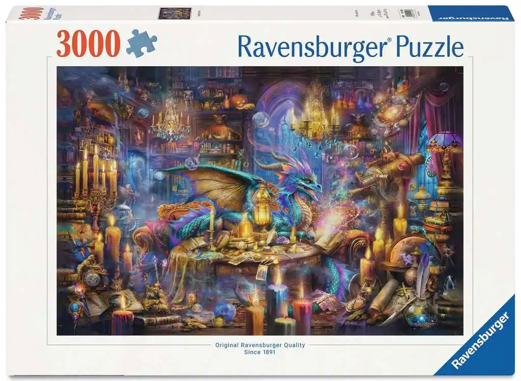 Ravensburger Puzzle Dragon's Library (3000 Teile) Produktfoto