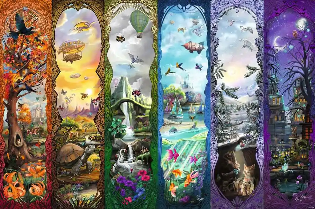 Ravensburger Puzzle The Six Portals (7000 Teile) Produktfoto