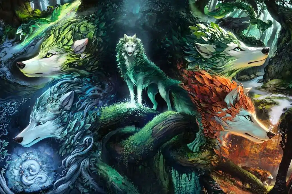 Ravensburger Jigsaw Puzzle Whispers of the Forest (7000 Teile) Produktfoto
