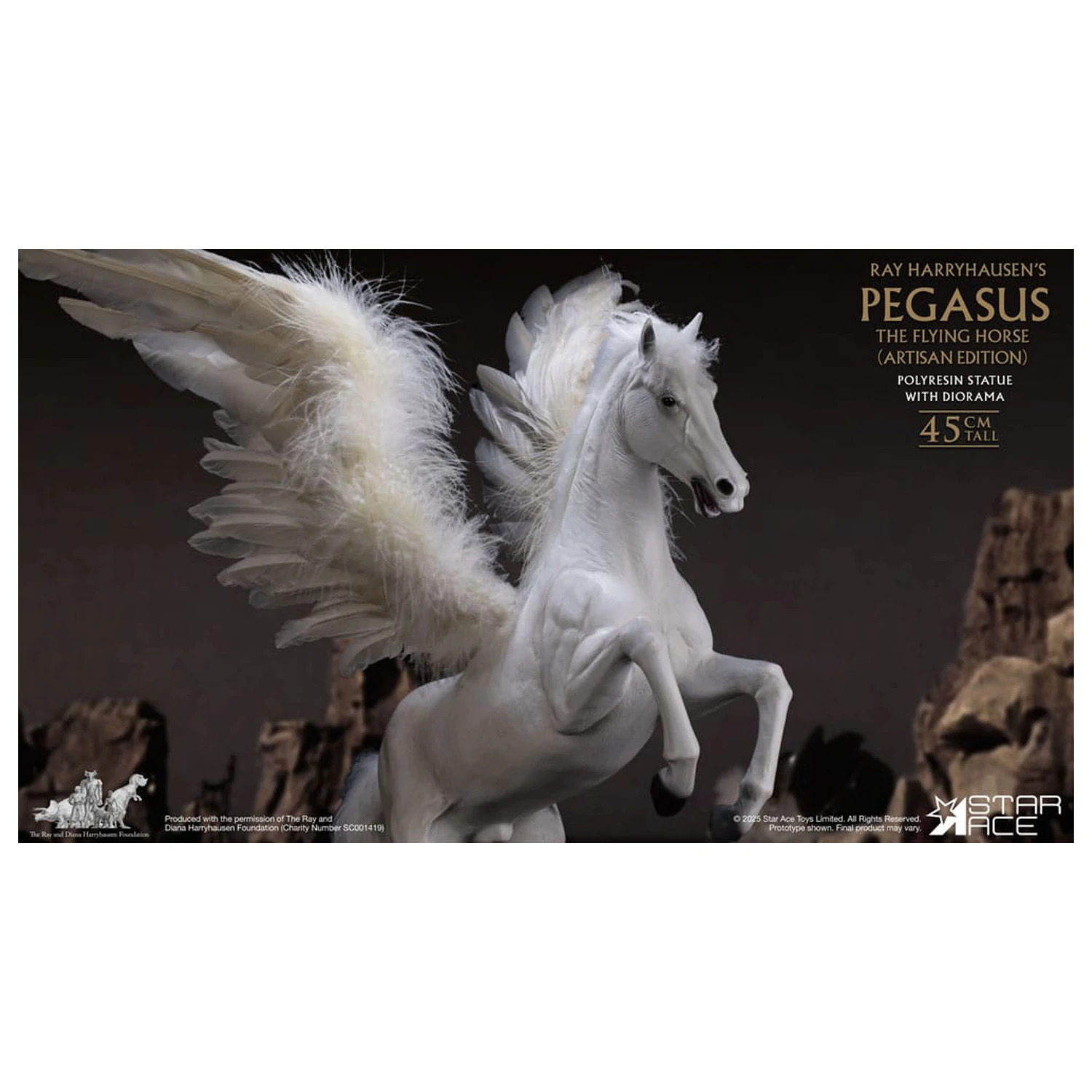 Ray Harryhausen Diorama 1/6 Pegasus The Flying Horse (Artisan Edition) 50 Zentimeter Produktfoto