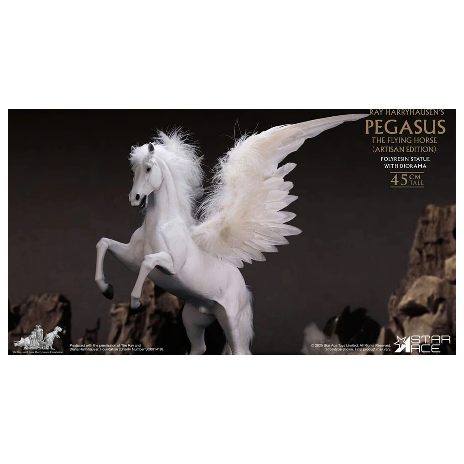 Ray Harryhausen Diorama 1/6 Pegasus The Flying Horse (Artisan Edition) 50 Zentimeter Produktfoto