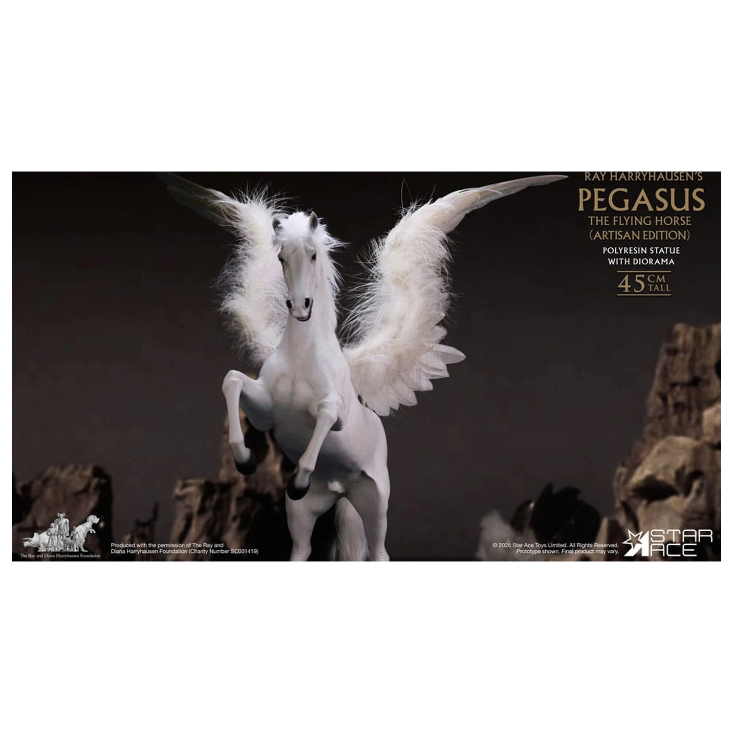 Ray Harryhausen Diorama 1/6 Pegasus The Flying Horse (Artisan Edition) 50 Zentimeter Produktfoto