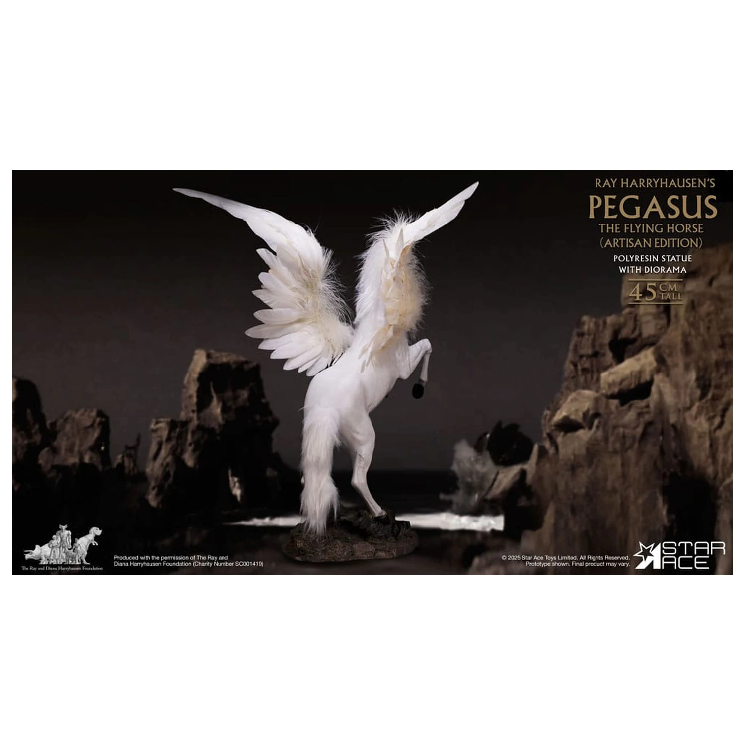 Ray Harryhausen Diorama 1/6 Pegasus The Flying Horse (Artisan Edition) 50 Zentimeter Produktfoto