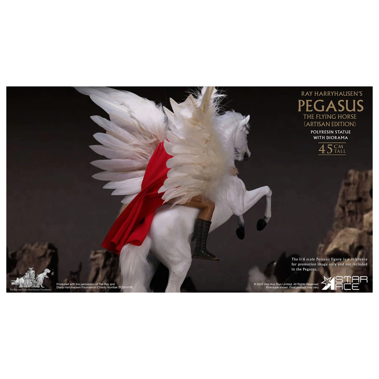 Ray Harryhausen Diorama 1/6 Pegasus The Flying Horse (Artisan Edition) 50 Zentimeter Produktfoto