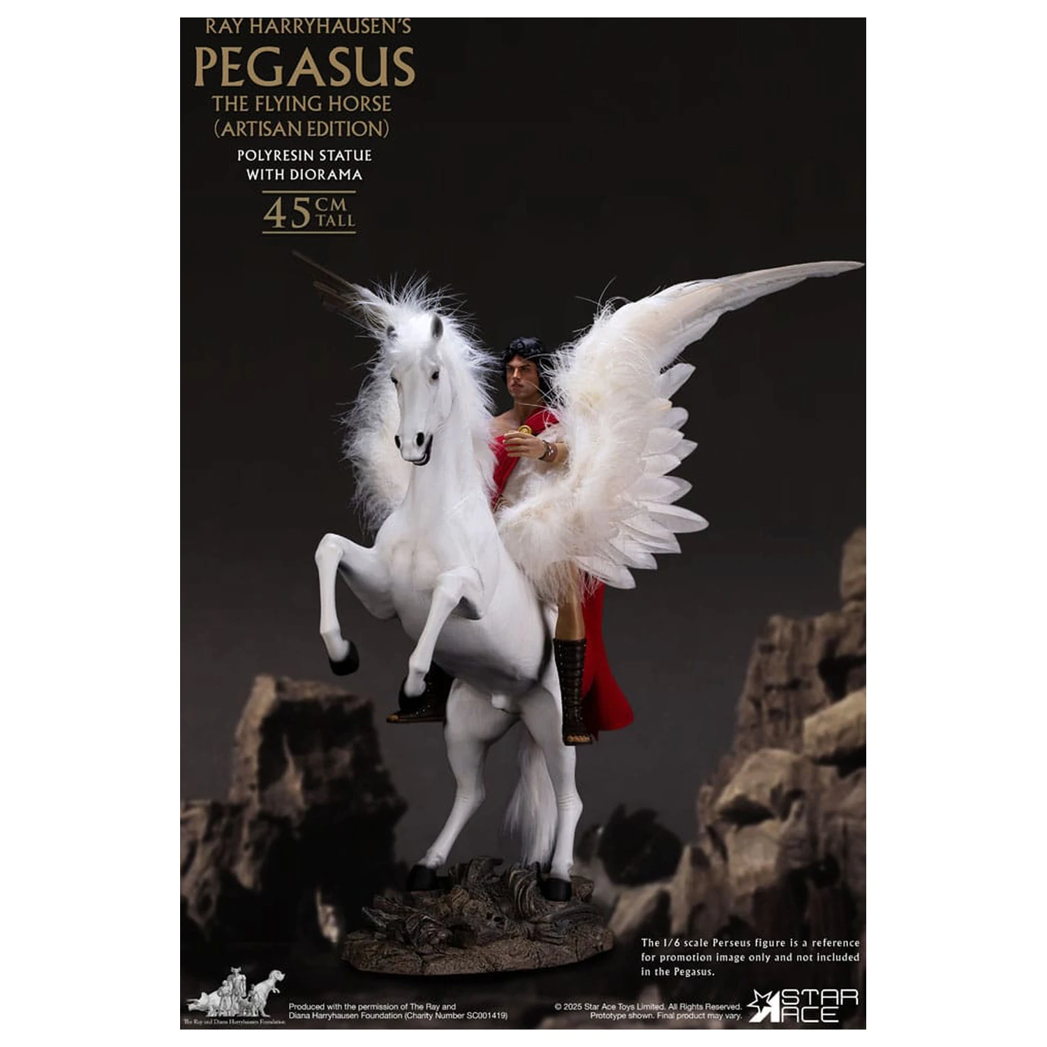 Ray Harryhausen Diorama 1/6 Pegasus The Flying Horse (Artisan Edition) 50 Zentimeter Produktfoto