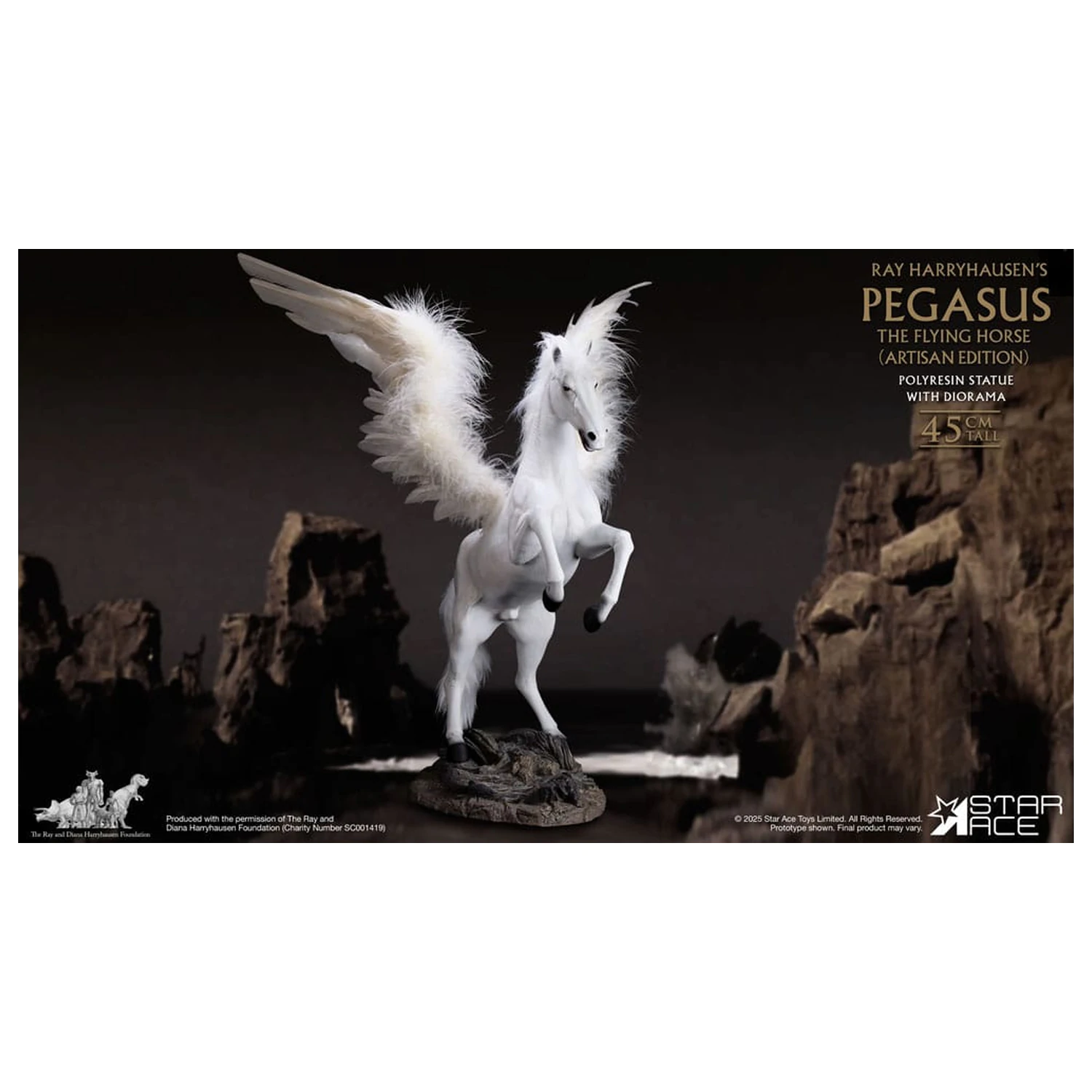 Ray Harryhausen Diorama 1/6 Pegasus The Flying Horse (Artisan Edition) 50 Zentimeter Produktfoto