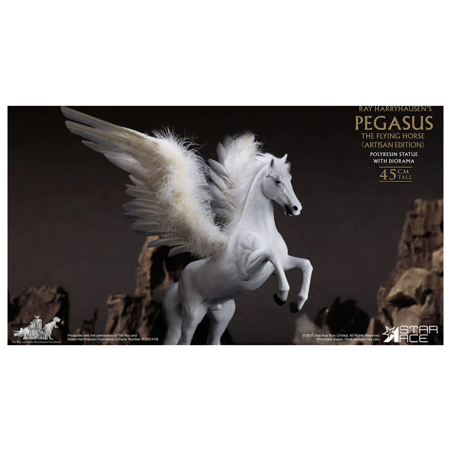 Ray Harryhausen Diorama 1/6 Pegasus The Flying Horse (Artisan Edition) 50 Zentimeter Produktfoto