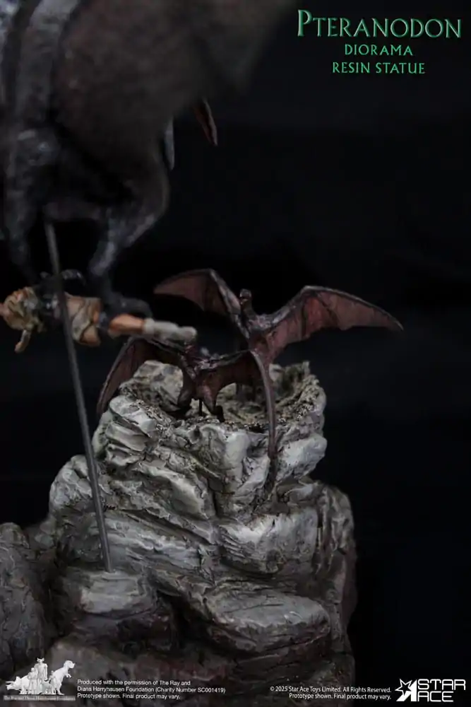 Ray Harryhausen Diorama 1/8 Pteranodon 22 Zentimeter Produktfoto
