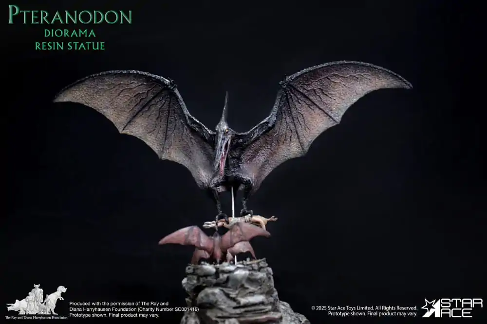 Ray Harryhausen Diorama 1/8 Pteranodon 22 Zentimeter Produktfoto