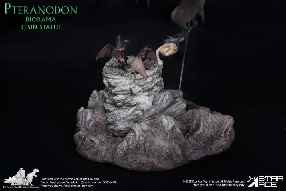 Ray Harryhausen Diorama 1/8 Pteranodon 22 Zentimeter Produktfoto