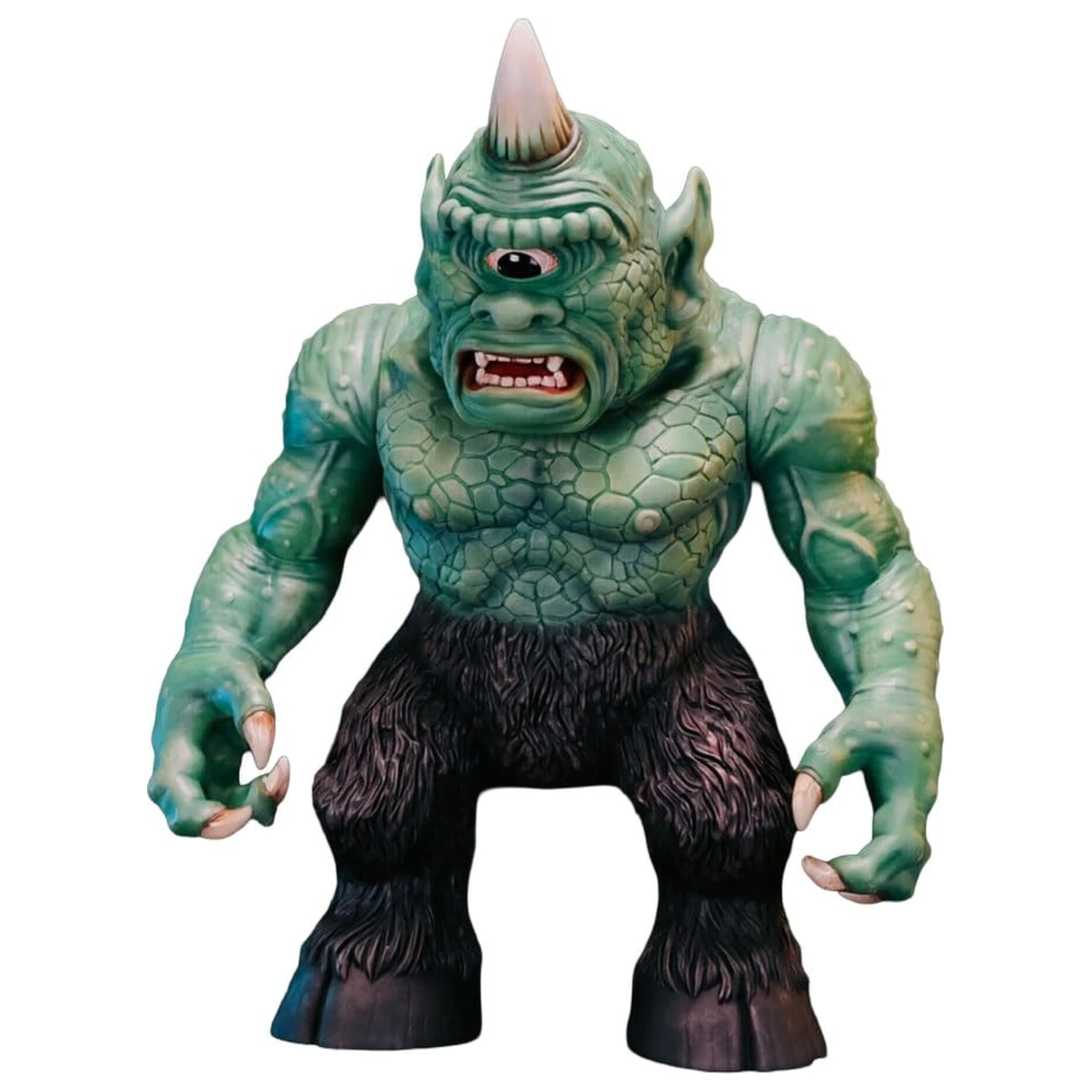 Ray Harryhausen (Art Sofubi) Soft-Vinyl Figur Cyclops Vintage-Stylized Japanese Movie Poster Color Ver. 25 cm Produktfoto