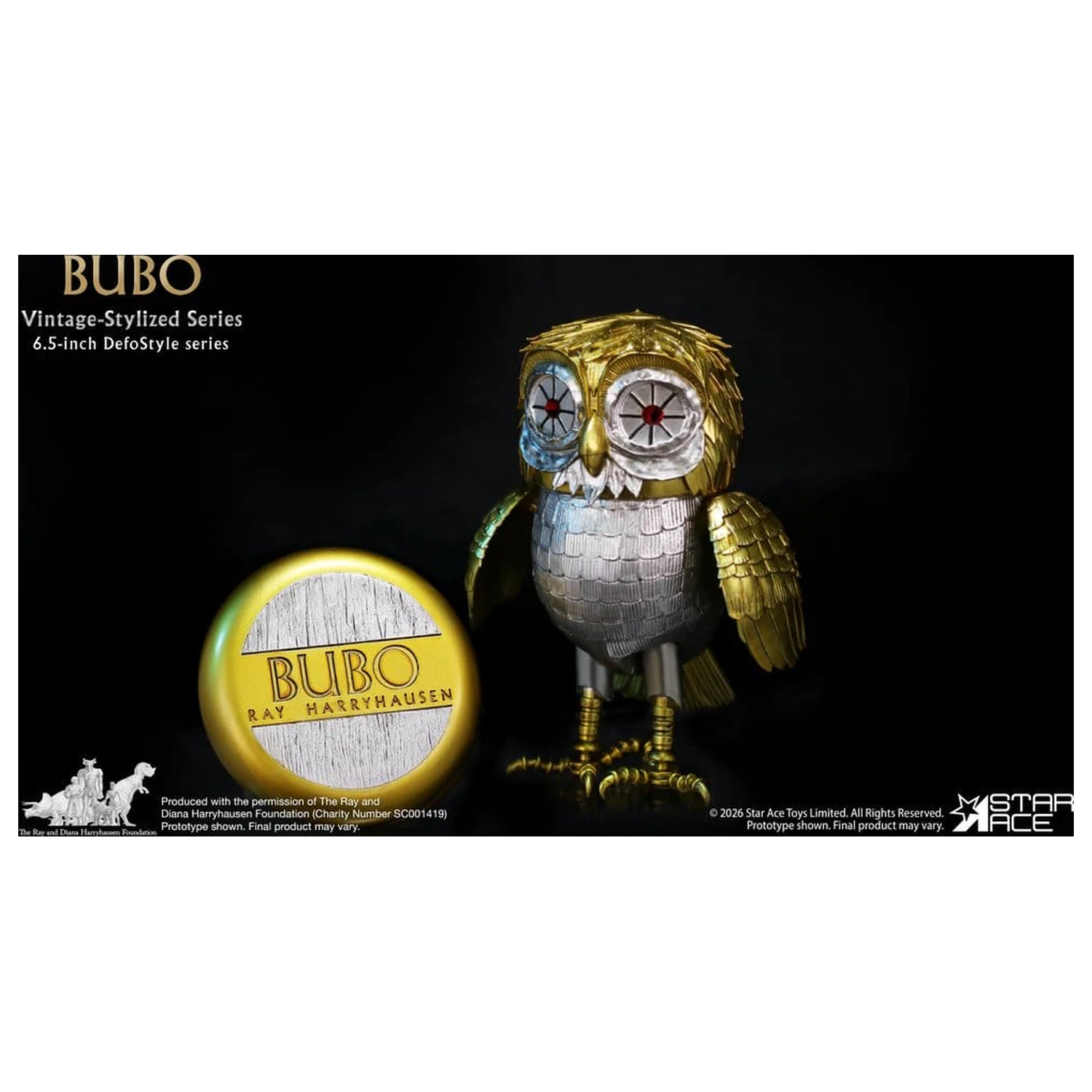 Ray Harryhausen Collection DefoStyle Soft-Vinyl-Statue Bubo 17 cm Produktfoto