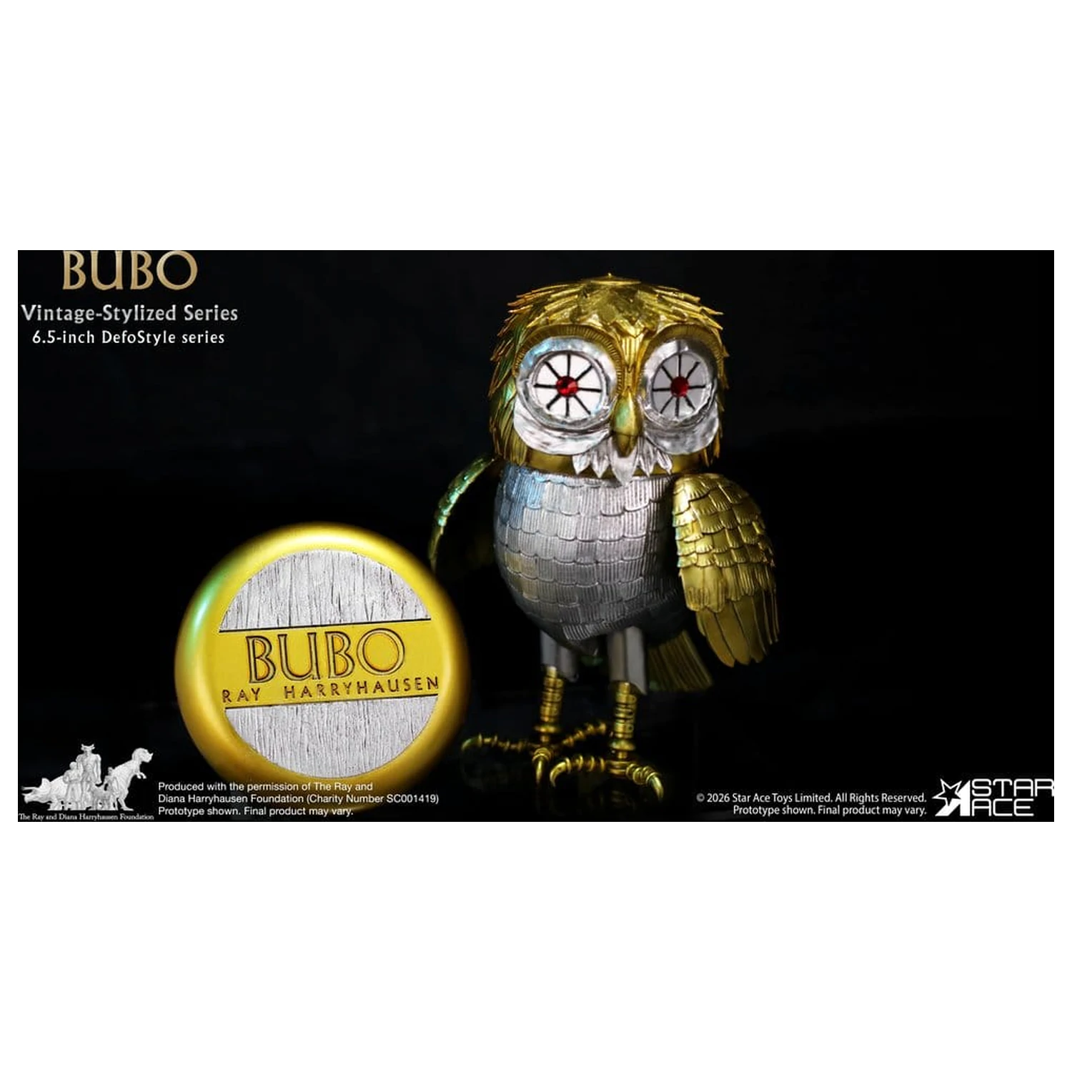 Ray Harryhausen Collection DefoStyle Soft-Vinyl-Statue Bubo 17 cm Produktfoto