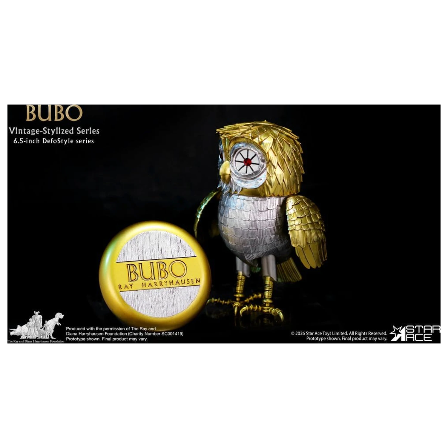 Ray Harryhausen Collection DefoStyle Soft-Vinyl-Statue Bubo 17 cm Produktfoto
