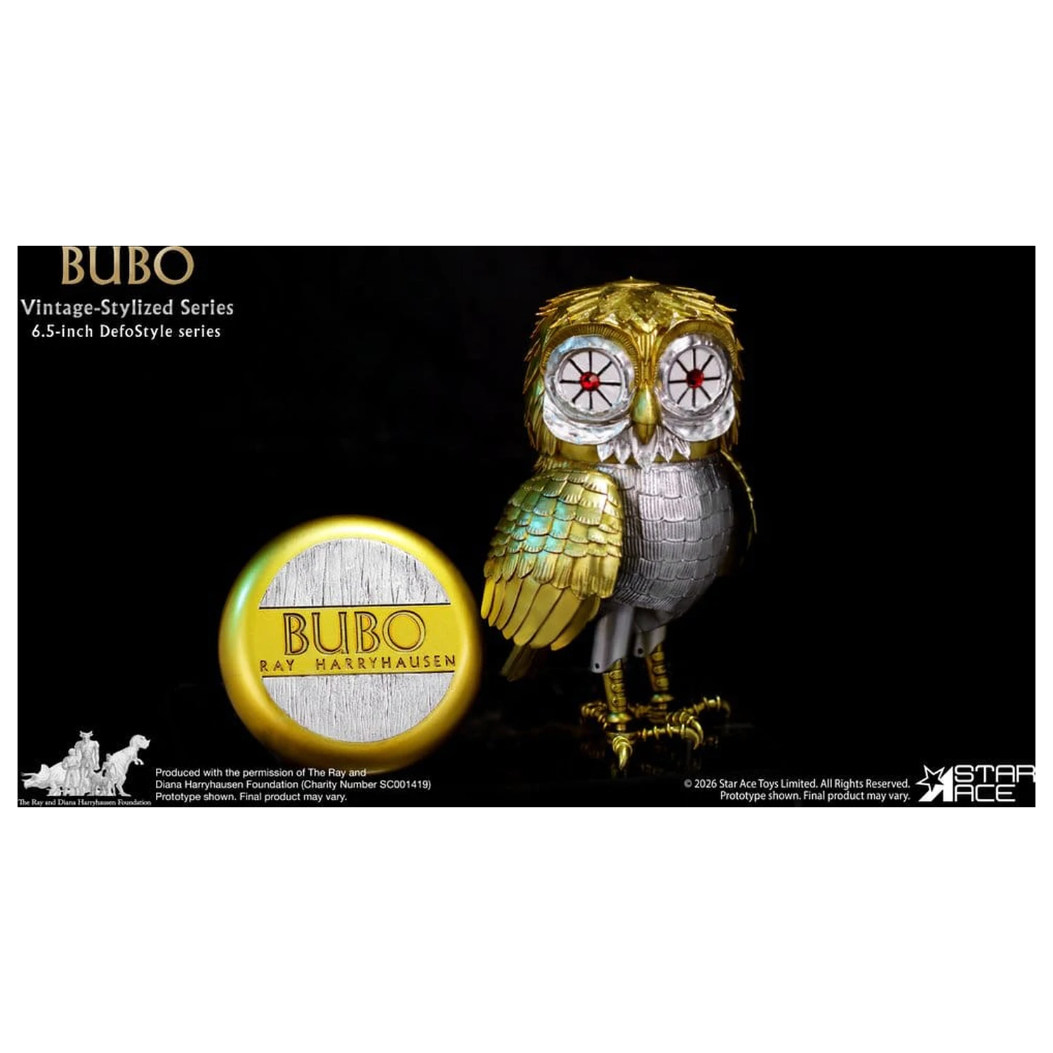 Ray Harryhausen Collection DefoStyle Soft-Vinyl-Statue Bubo 17 cm Produktfoto