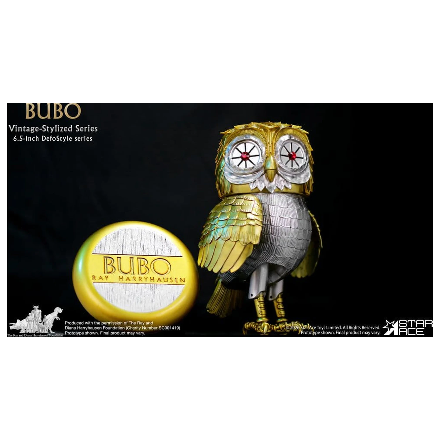 Ray Harryhausen Collection DefoStyle Soft-Vinyl-Statue Bubo 17 cm Produktfoto