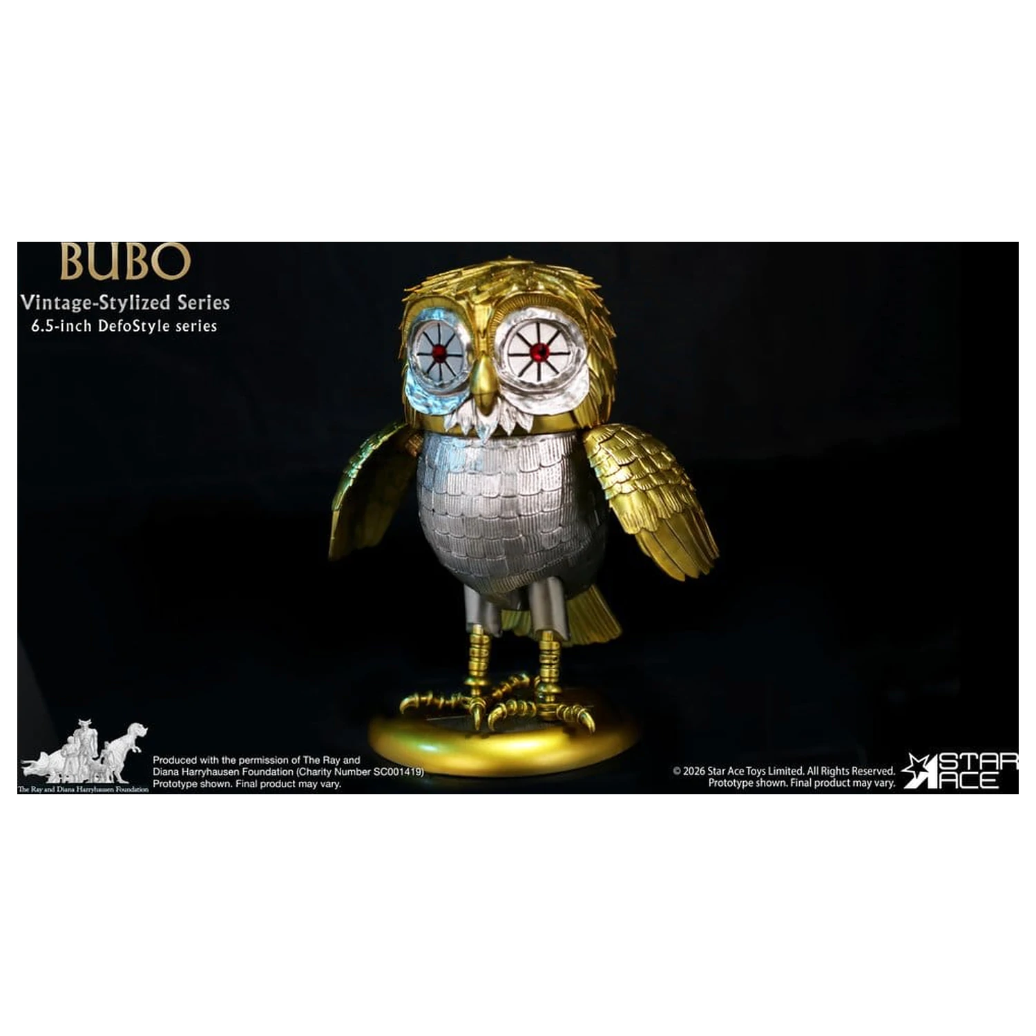 Ray Harryhausen Collection DefoStyle Soft-Vinyl-Statue Bubo 17 cm Produktfoto