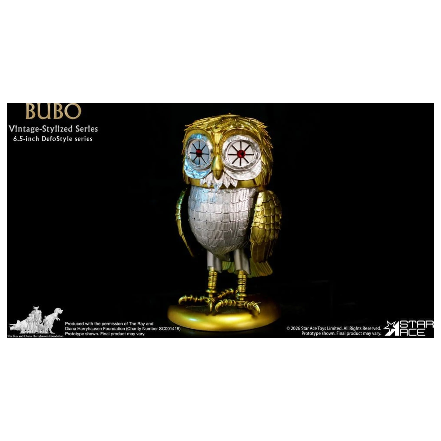 Ray Harryhausen Collection DefoStyle Soft-Vinyl-Statue Bubo 17 cm Produktfoto