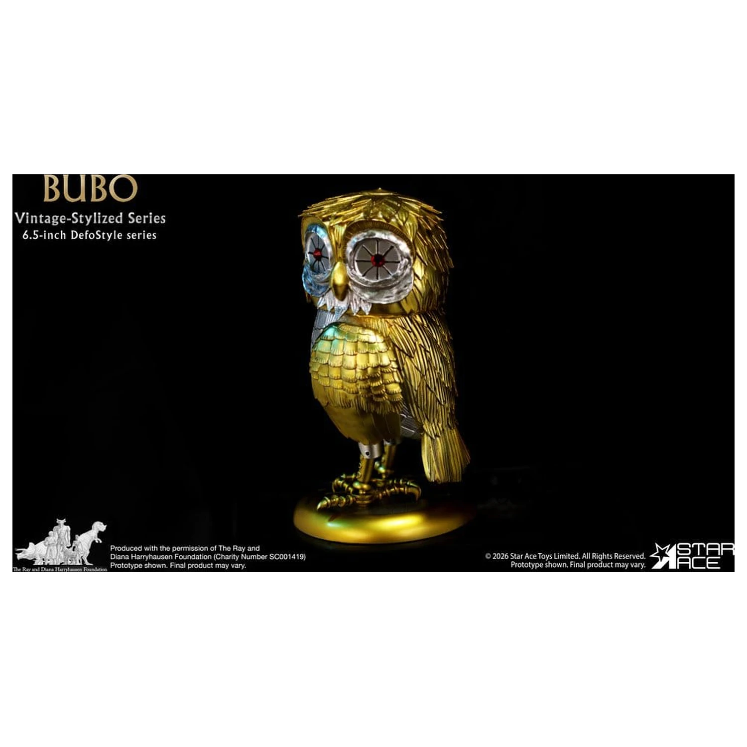Ray Harryhausen Collection DefoStyle Soft-Vinyl-Statue Bubo 17 cm Produktfoto