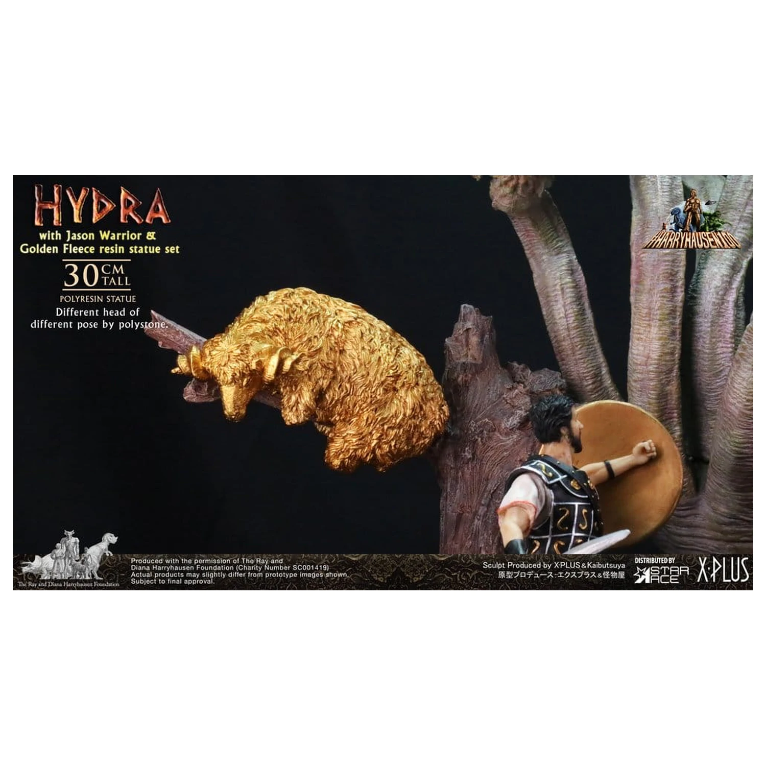 Ray Harryhausen Bemalte Statue Golden Fleece 18 cm Produktfoto