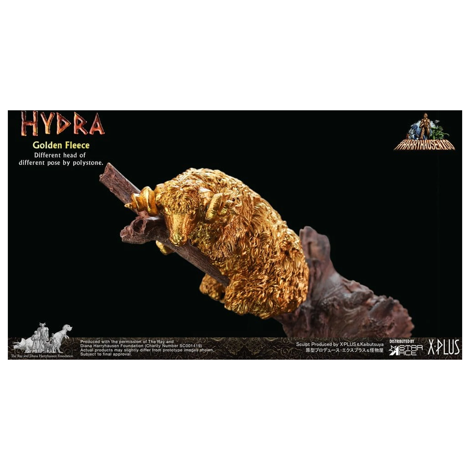 Ray Harryhausen Bemalte Statue Golden Fleece 18 cm Produktfoto