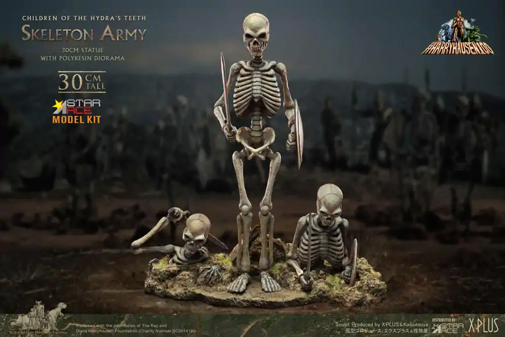 Ray Harryhausen´s Resin Model Kit Children of the Hydra´s Teeth Skeleton Army 30 cm termékfotó