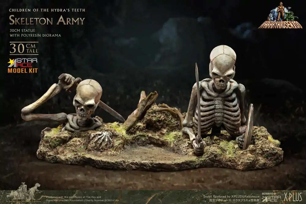 Ray Harryhausen´s Resin Model Kit Children of the Hydra´s Teeth Skeleton Army 30 cm termékfotó