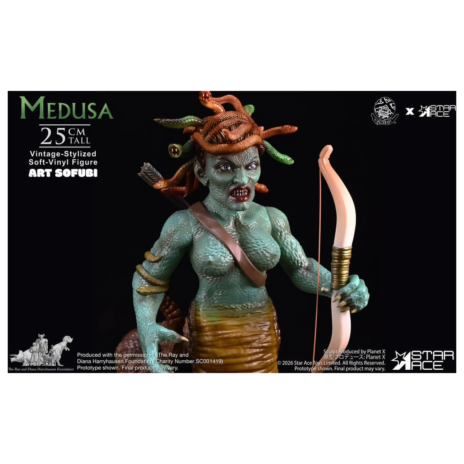 Ray Harryhausen Soft Vinyl Statue Medusa (Vintage-Style) 25 cm Produktfoto