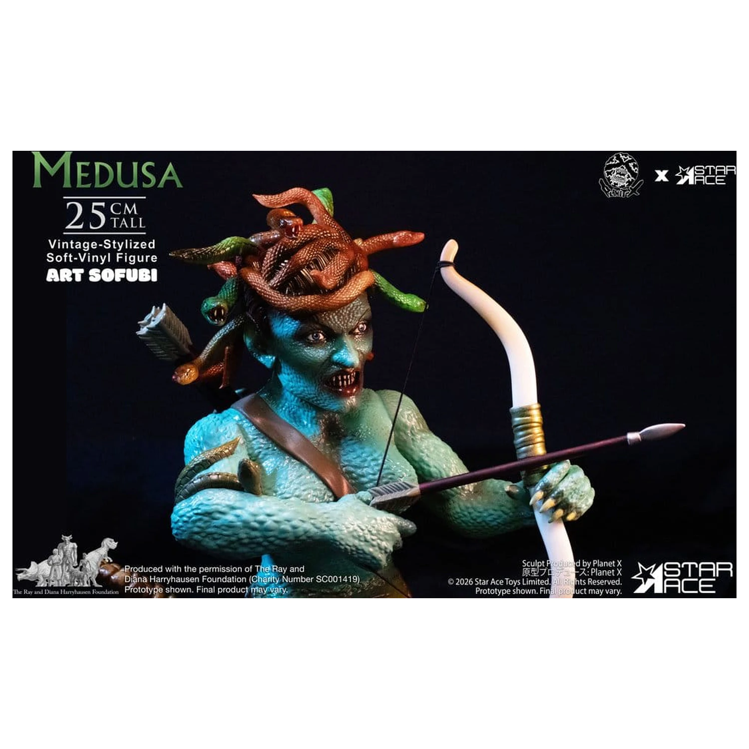 Ray Harryhausen Soft Vinyl Statue Medusa (Vintage-Style) 25 cm Produktfoto