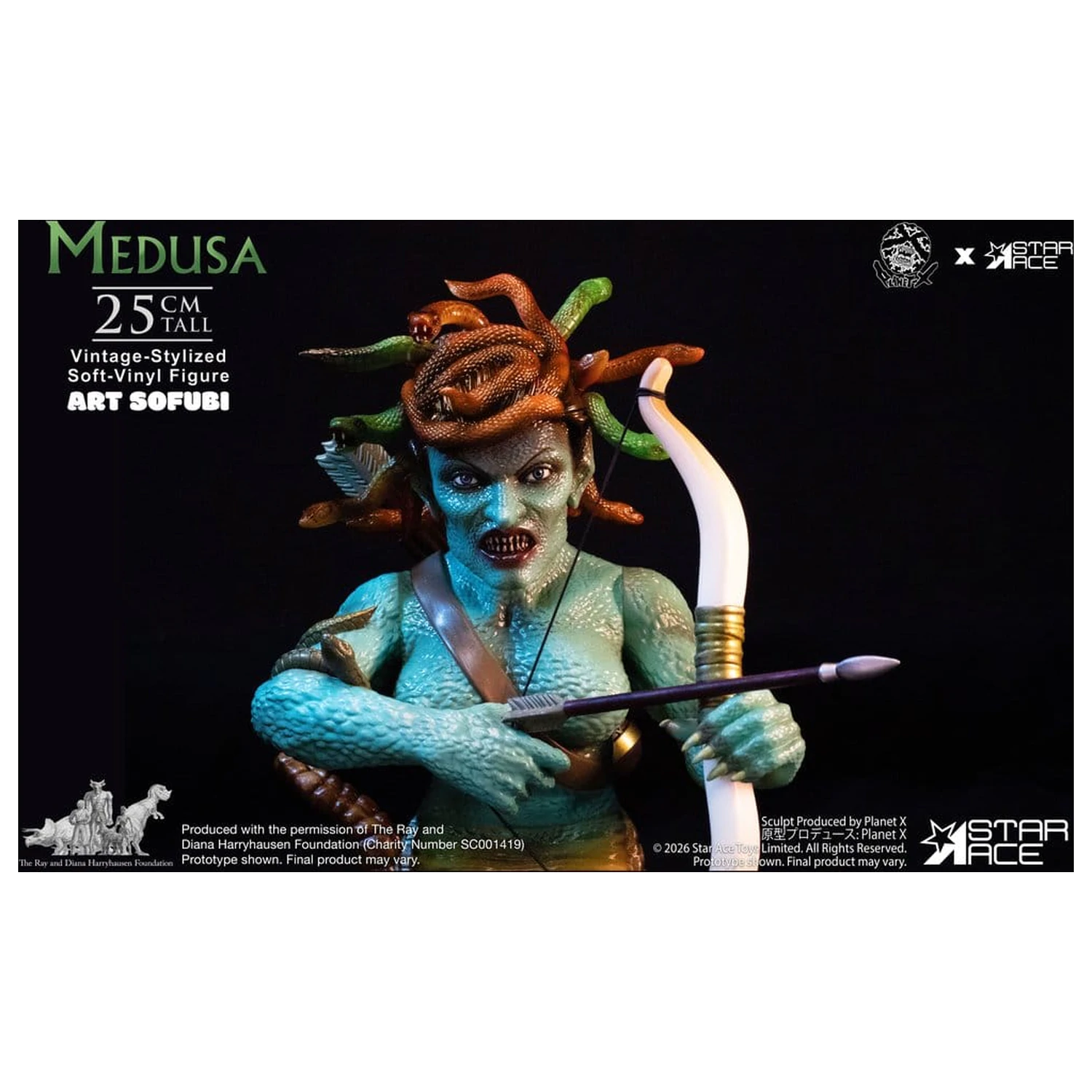 Ray Harryhausen Soft Vinyl Statue Medusa (Vintage-Style) 25 cm Produktfoto
