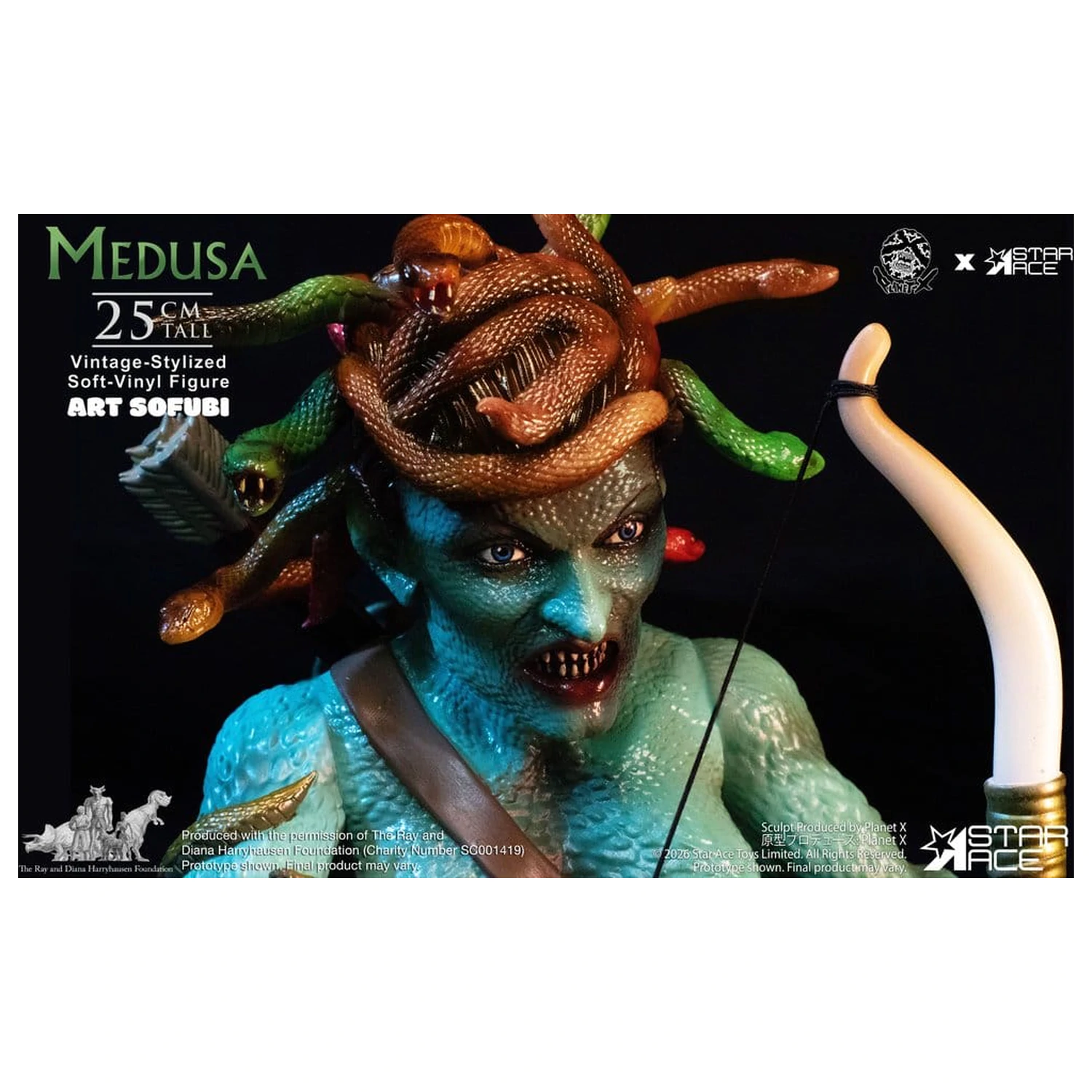 Ray Harryhausen Soft Vinyl Statue Medusa (Vintage-Style) 25 cm Produktfoto
