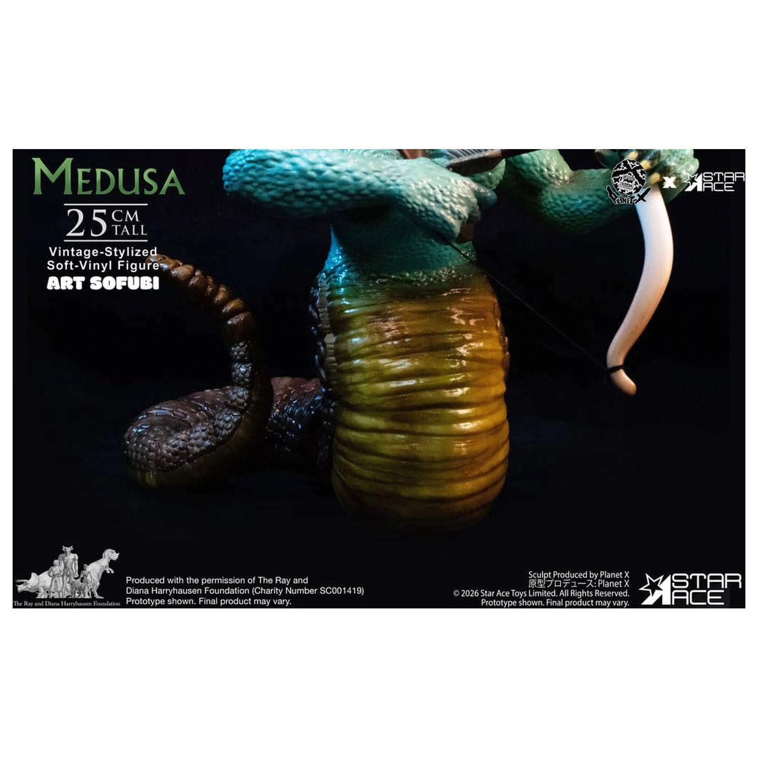 Ray Harryhausen Soft Vinyl Statue Medusa (Vintage-Style) 25 cm Produktfoto